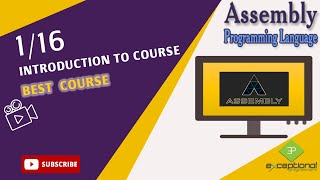 Introduction to Assembly Course | Assembly Language Programming Tutorial in MASM Part 1/16