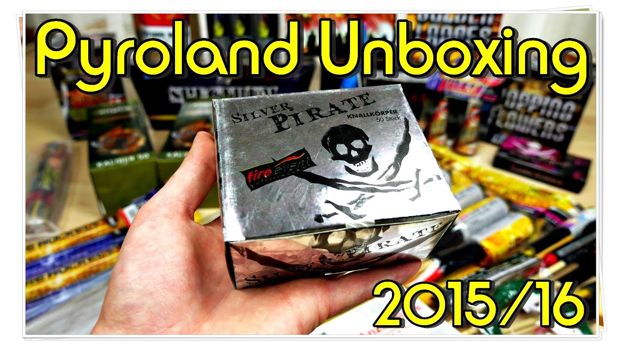 FEUERWERK Bestellung UNBOXING SILVESTER 2015 / 2016