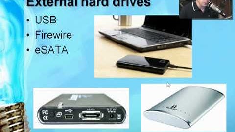 CompTIA A+ 220-601 (1.1), 220-602 (1.1) - Removable Drive Technology