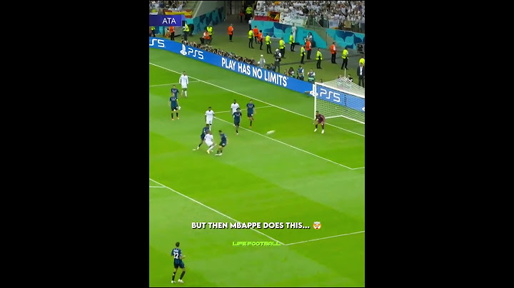 Mbappe Scored In His Debut For Real Madrid🤯🤫 #shorts #football #soccer