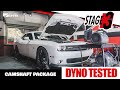 2022 challenger scatpack  stage 3 camshaft package dyno tested