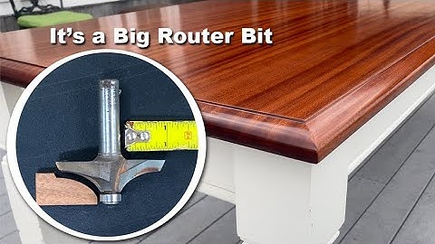Thumbnail Table Edge Router Bit / How To Use This Bit