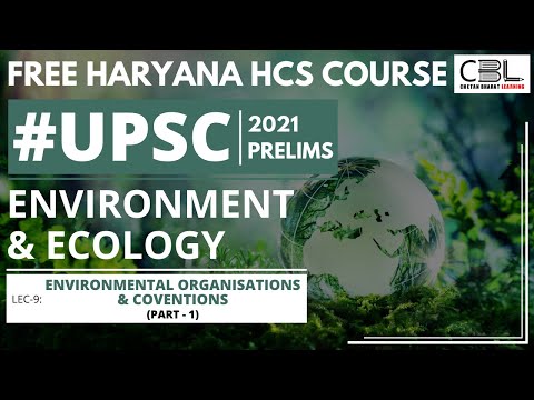Environment & Ecology | Lecture - 9 | For HCS (Executive) by Team CBL - Environment & Ecology | Lecture - 9 | For HCS (Executive) by Team CBL
