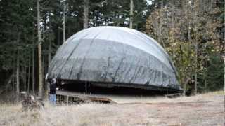 Folding dome