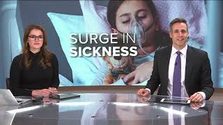 Local hospitals 'overwhelmed' as RSV, flu cases rise