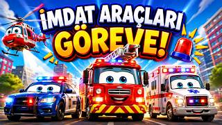 Acil Durum Şarkısı 🚨 Polis, İtfaiye Ve Ambulans Yardıma Koşuyor