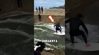 Aliran Kecil Ini Berubah Jadi Ombak Impian ⁉️😯#shorts