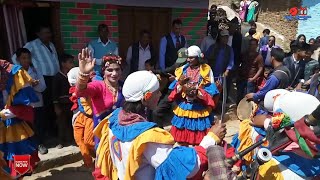 उत्तराखंड का सुपरहिट छोलिया ( छलिया ) नाँच ढ़ोल दमों के साथ । Uttarakhand Choliya Dance । HD