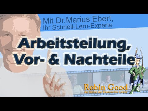 Arbeitsteilung, Vor- und Nachteile