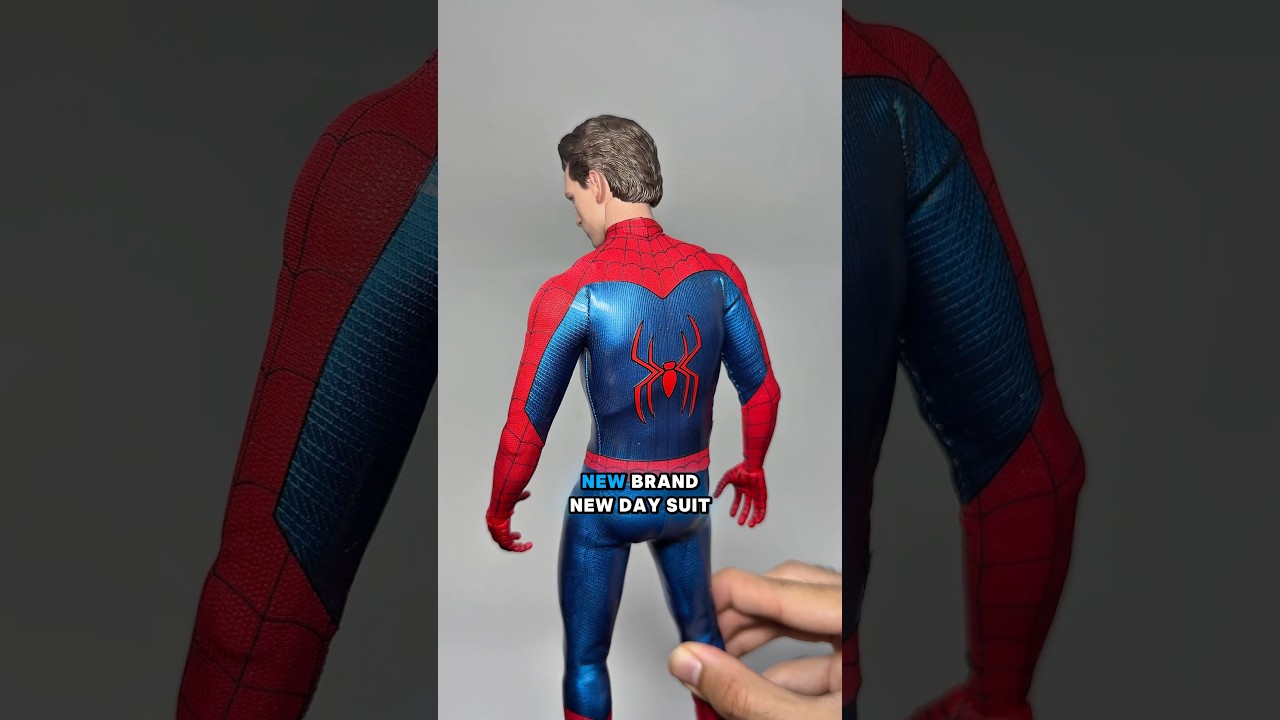 HOT TOYS BRAND NEW DAY REVIEW 🔥 #hottoys #brandnewday #toys #actionfigures #spiderman #tomholland