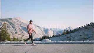 Man walking on road side view 🔥 | Video for kinemaster video editing 🤠