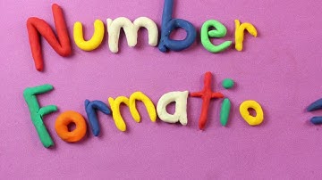 Number Formation, Claymie claymation stop-motion animation