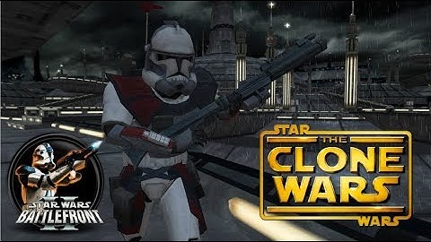 Star Wars Battlefront II Mod - Evolved Clone Wars - Public Alpha - Commander Colt Gameplay