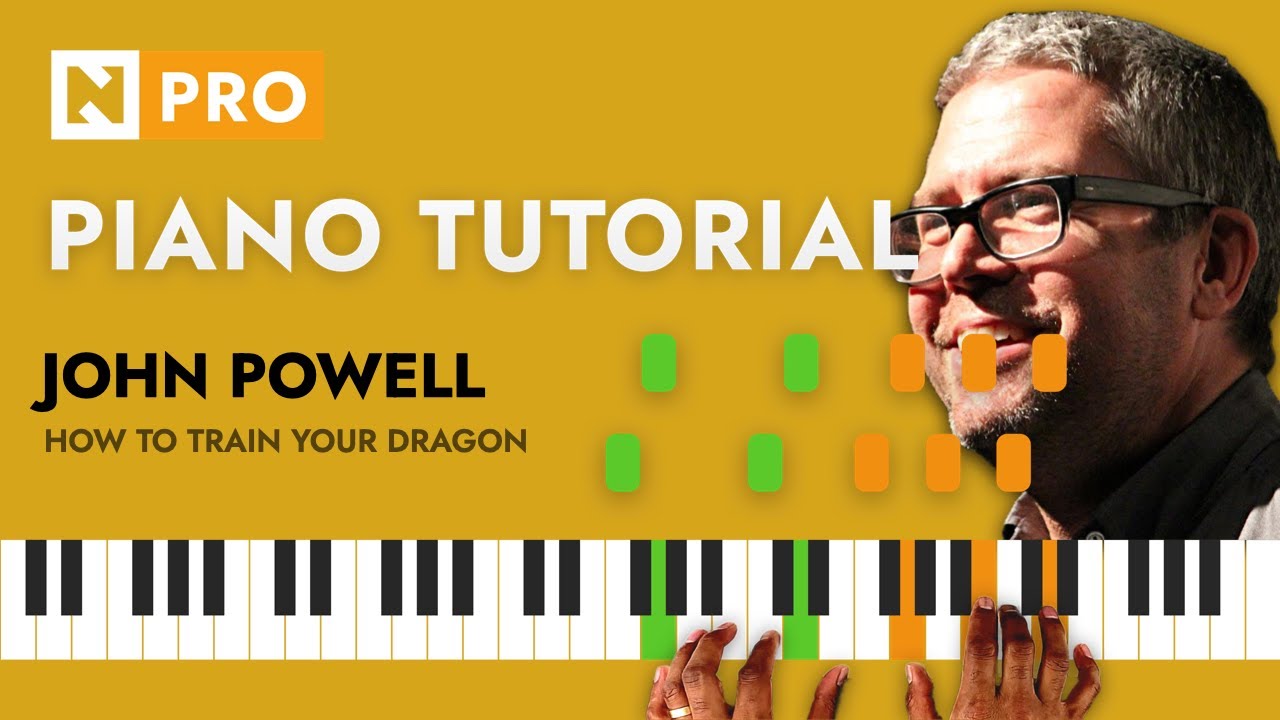 John Powell - How to train your dragon | PIANO TUTORIAL | PRO