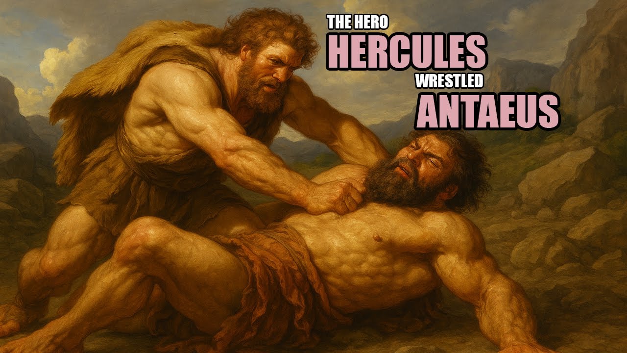 The Hero Hercules Wrestled Antaeus To The Ground | Vietnamese Folktales | @English Up