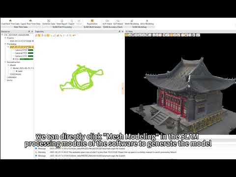 How to Output an OBJ Mesh Model from SLAM Data | PQS Tech Guide