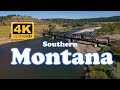 Aerial Southern Montana - Billings, Bozeman, Yellowstone & Madison River