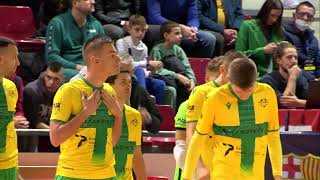 BARCELONA vs FUTSAL PULA 7:2 (3. kolo, skupina D, Elitna runda, Liga prvaka u futsalu 22/23)