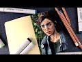 Drawing Ellie - The Last Of Us 2 | PS4