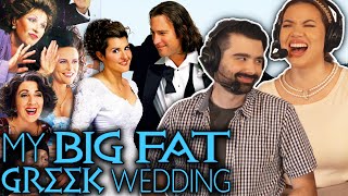NEWLYWED'S Watch MY BIG FAT GREEK WEDDING for the First Time! MOST WHOLESOME MOVIE!