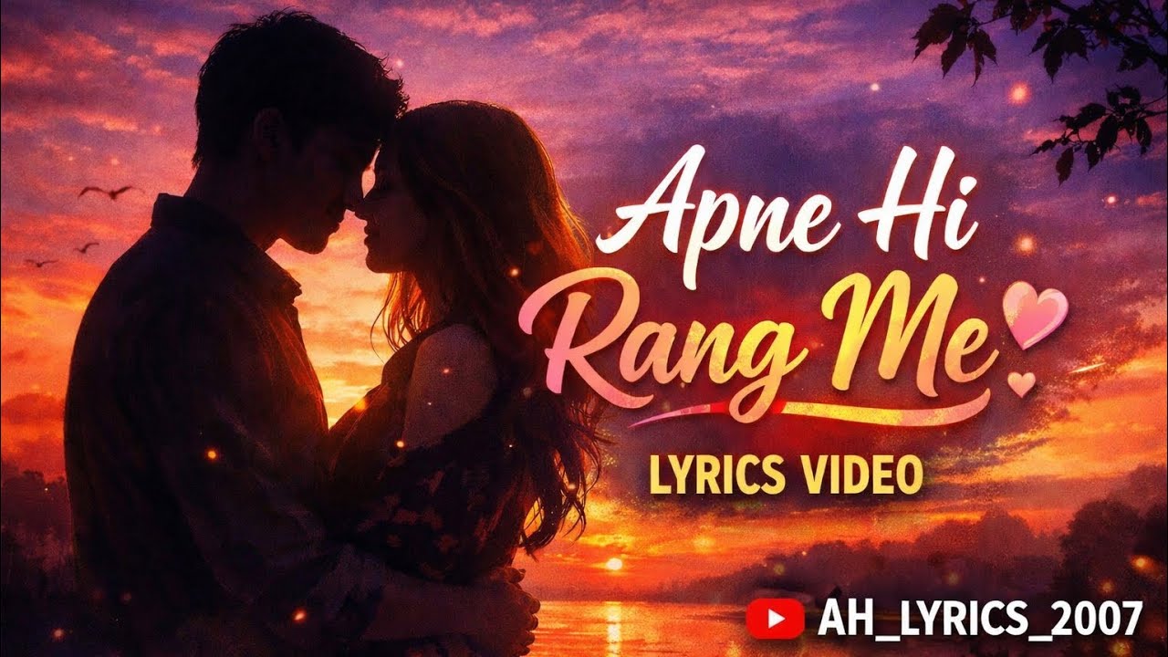 Apna Roop Rang Song APNE RANG ME MUJHKO RANG DE LYRICS SONG O RANGREZ - YouTube