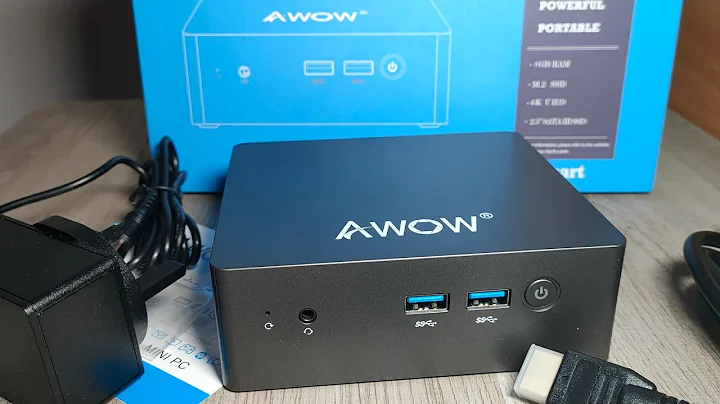 Awow Mini PC AL34: 가벼우며 안정적인 성능과 다양한 연결 옵션을 제공하는 리뷰