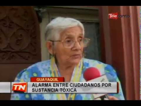 Alarma entre ciudadanos por sustancia tóxica