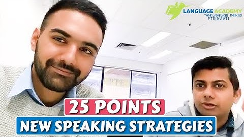Prerak 25 Points | 8 Each in PTE Using New Speaking Strategies | Language Academy Online Classes