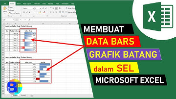 Belajar Excel | Cara Membuat Data Bars atau Graffik Batang dalam Sel Excel