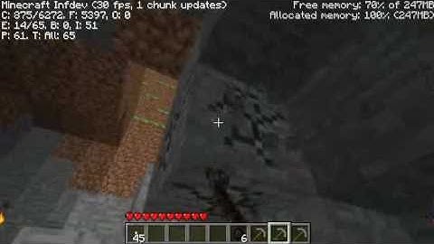 Minecraft Infdev - New World - 2