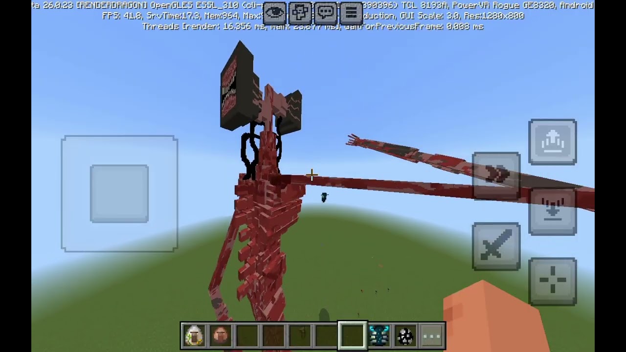 SIREN Head southpoint COMPLEMENTO PARA MINECRAFT BEDROCK 