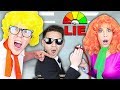 LIE DETECTOR TEST REVEAL AGENT SECRET! Is Rebecca a Liar? True Scooby Doo Disguise Hacker Challenge!