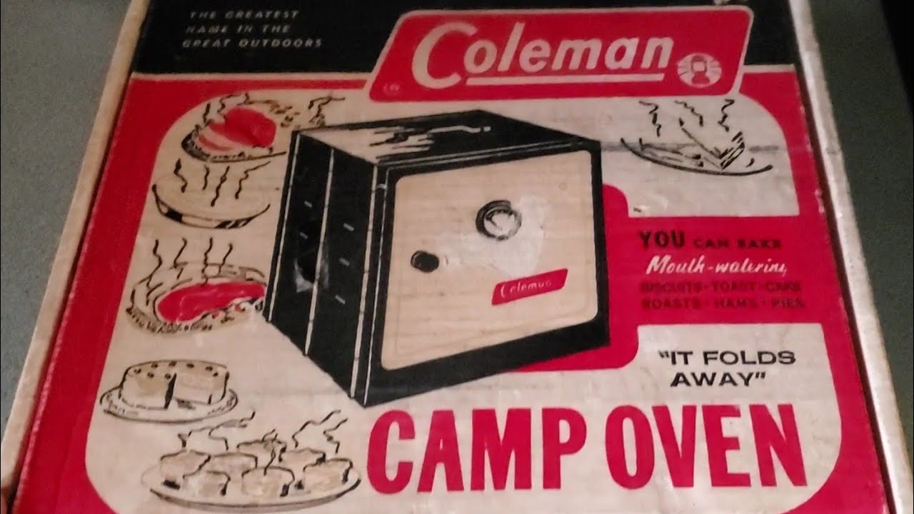 Vintage Coleman Camp Oven YouTube