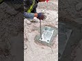 cool technique for casting construction iron #shorts