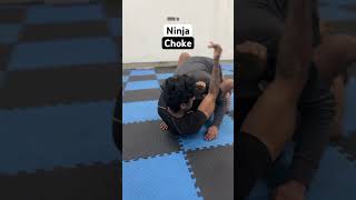 Ninja choke | #bjj #brazilianjiujitsu #grappling #jiujitsu #mma #selfdefense #shorts