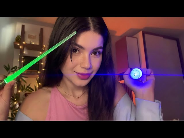 ASMR Scanning Your Face 🤖🔦