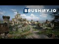 Brushify - Build a Medieval Castle in UE4. Peaceful 2 Hour Tutorial and Showcase.