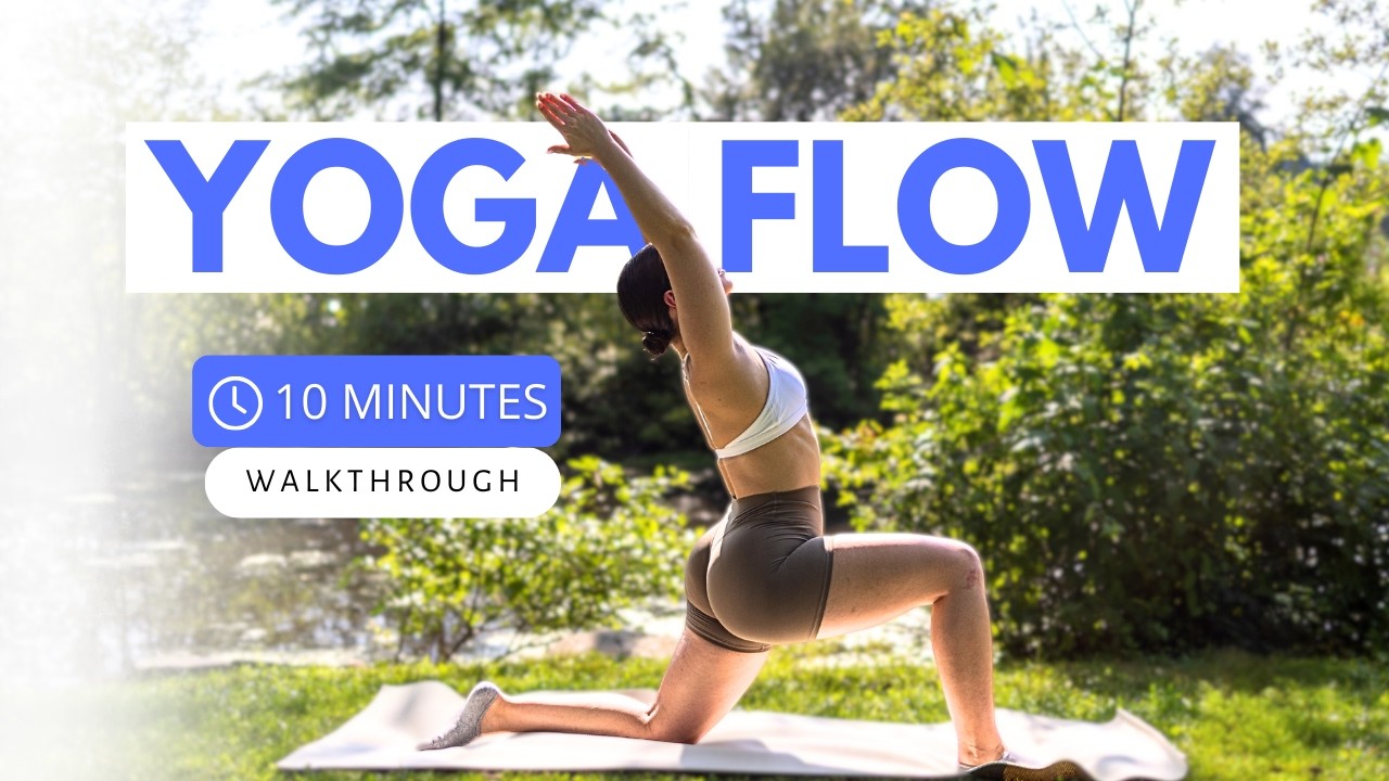 5 MIN YOGA FLOW || Full Body || Voiceover