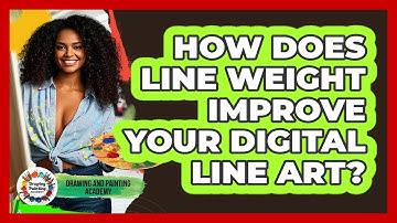 How Does Line Weight Improve Your Digital Line Art? - Drawing and Painting Academy