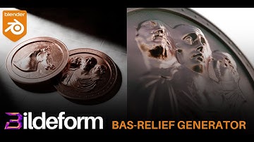 Bildeform: Create your Bas-Relief in Blender with this addon