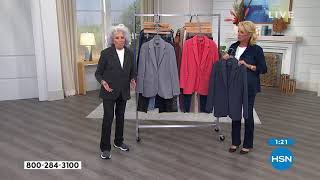 DG2 by Diane Gilman Heathered Double Knit Blazer