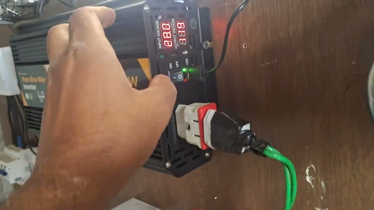 Liguei novo inversor sítio: bomba peixe e pra casa toda.#tilapia#vidanaroça 