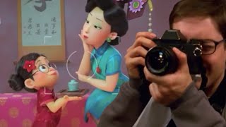 Turning Bully Maguire | Bully Maguire Takes Cute Little Bully Mei With Her Mother's Picture