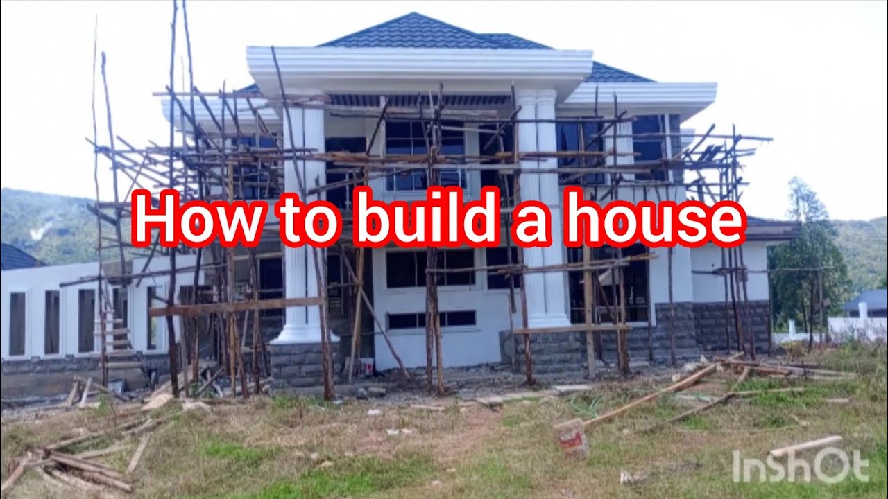 Building a house/ Step by step/ house foundation - YouTube