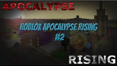 Roblox Apocalypse Rising Kill Montage #2 (Too many Hackers)