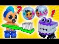 МАЛЬЧИК ЛОЛ НЕ ЧИСТИТ ЗУБЫ! Tooth Cavity Attack with LOL Suprise Punk Boy! Куклы ЛОЛ Сюрприз Мультик