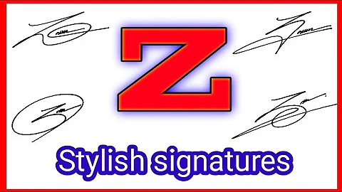 ✅ Z signature style | Z letter signature style | Z signature ideas