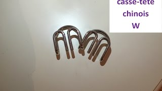 Resolution du casse-tete chinois W