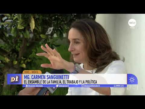 Carmen Sanguinetti, la candidata a suplente de Talvi en el Senado