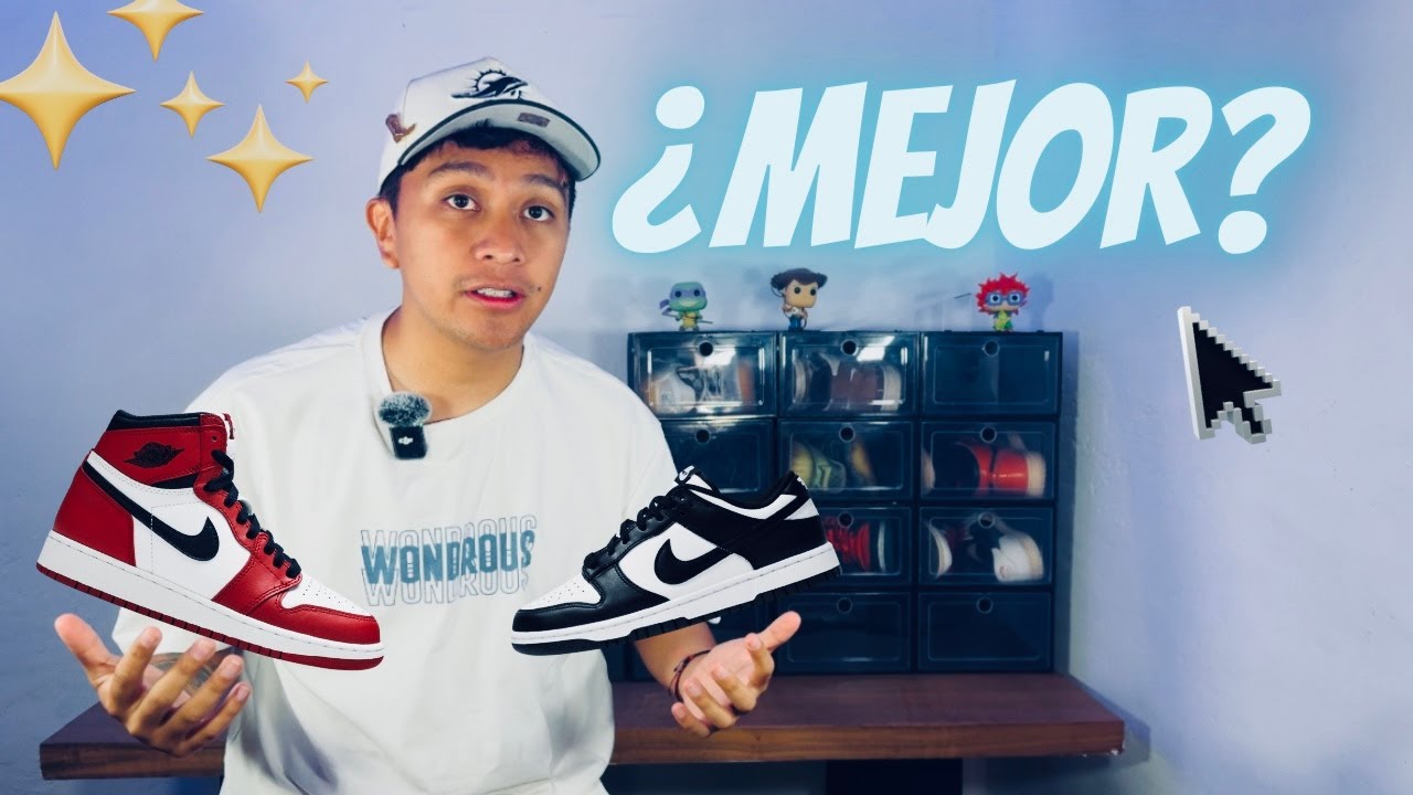 Jordan 1 o Dunk Low 😱¿cual es mejor?¿cual tiene mas historia?